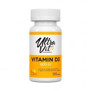 Ультравит сапплементс витамин d3 n120 капс по 260мг
