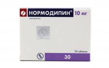 Нормодипин таблетки 10мг n30