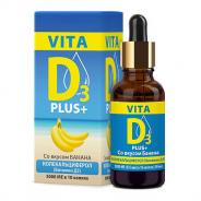 Вита д3(бад) витамин д3 раствор для приема внутрь 500ме банан 30мл