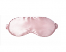 Малберри маска для сна шелковая (розовая)