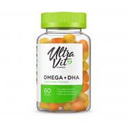 Витамины для здоровья ultravit gummies omega + dha