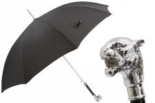 PASOTTI зонт автом.63/8 атлас никель 6277/1 w35 черный