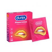 Дюрекс презервативы плежамакс (с рельефными полосками и точками) n3