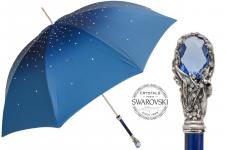 PASOTTI зонт двойной 61/8/10 ott  raso 21284/17 w68 azzurro/perl.blu